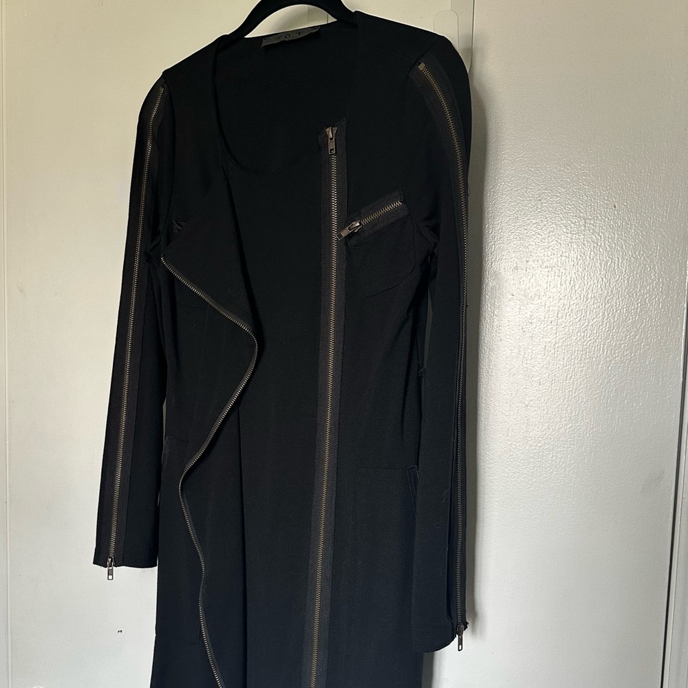 TOV Holy G. Black Zippered Dress - Picture 2 of 7